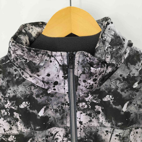 ジャックアンドジョーンズ JACK&JONES フード内蔵 総柄ジャケット メンズ